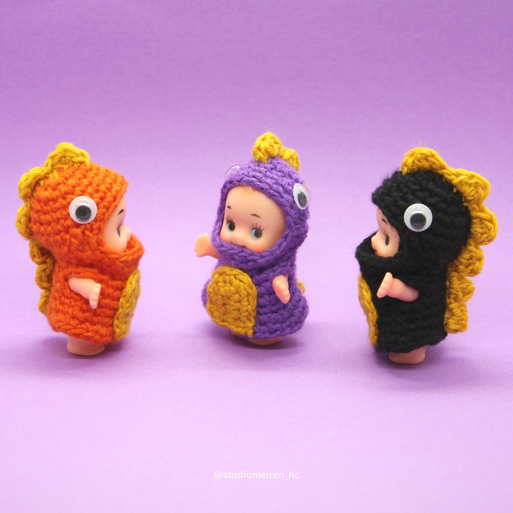 恐竜キューピー【ハロウィンカラー】