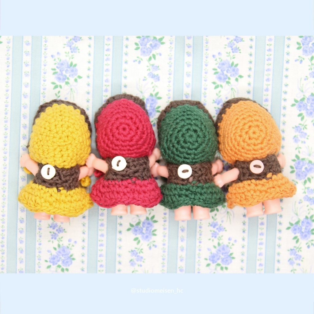 ボンネット&ツートンワンピ(オータムカラー)