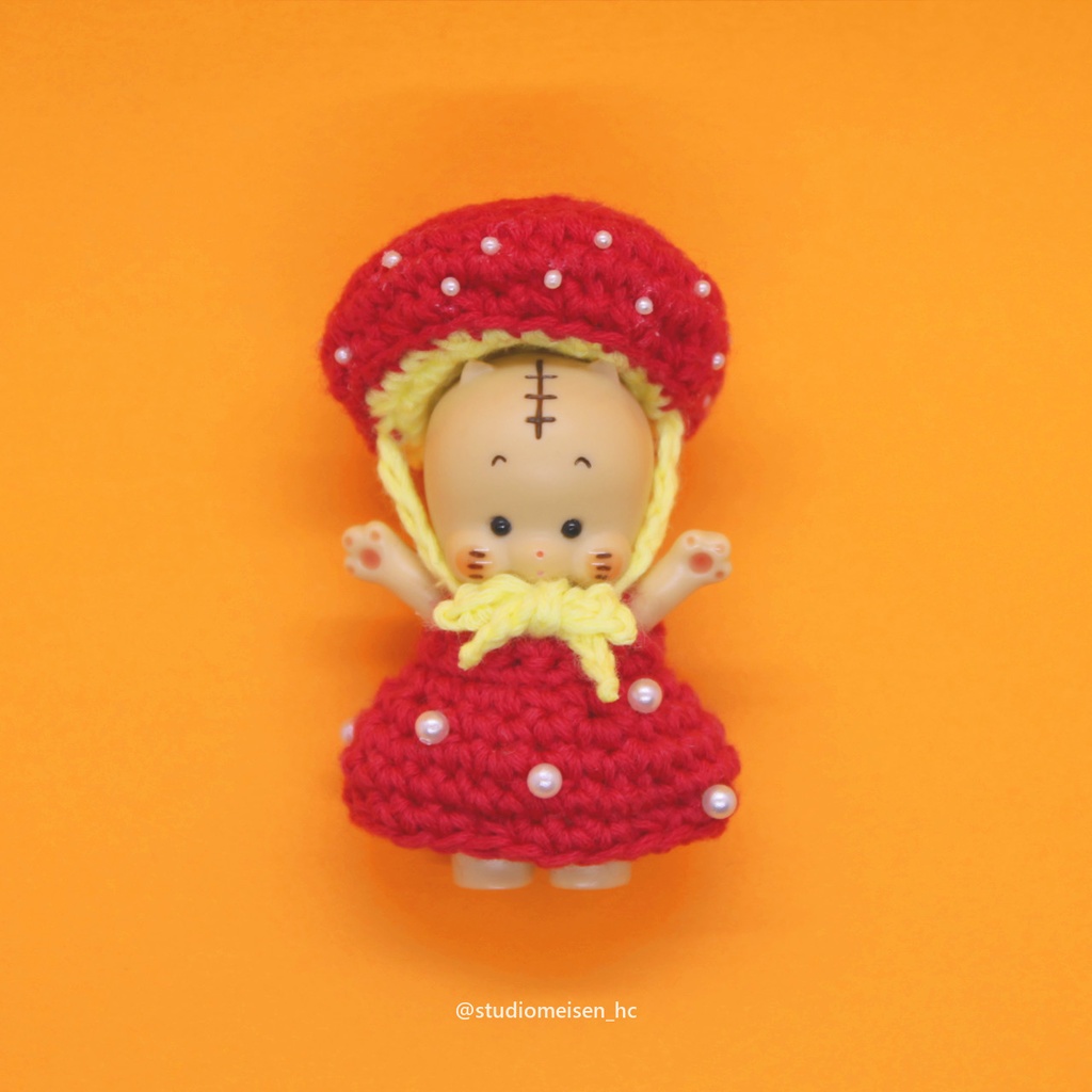 きのこワンピースキューピー