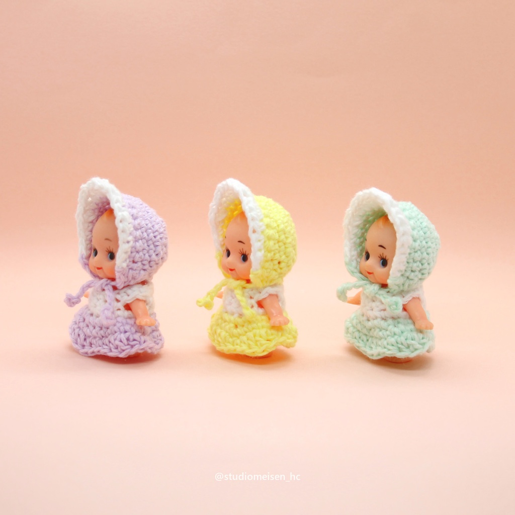 ボンネット&ツートンワンピ【ウィンターカラー】