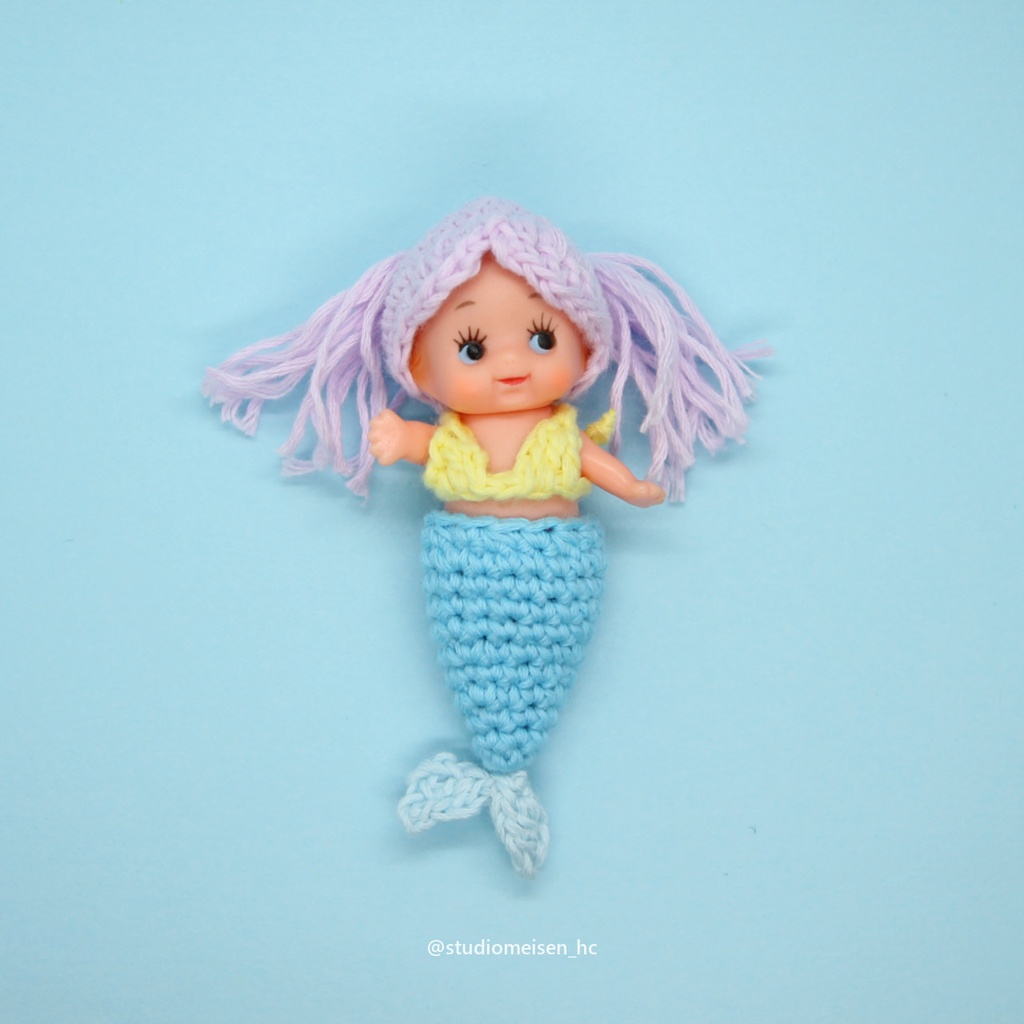 マーメイドキューピー①黄色×水色