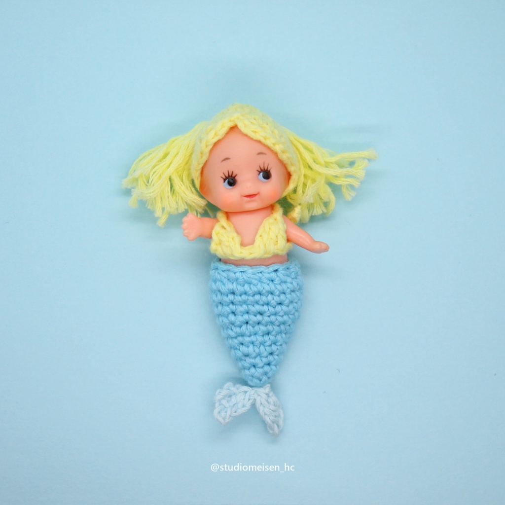 マーメイドキューピー①黄色×水色