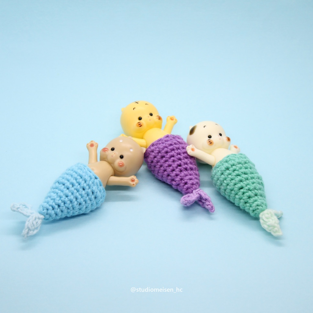 マーメイドキューピー①黄色×水色