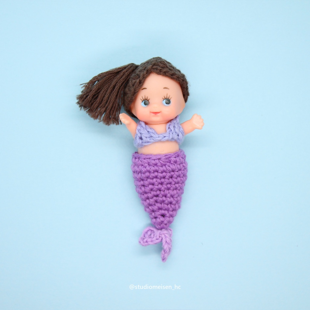 マーメイドキューピー③ラベンダー×パープル