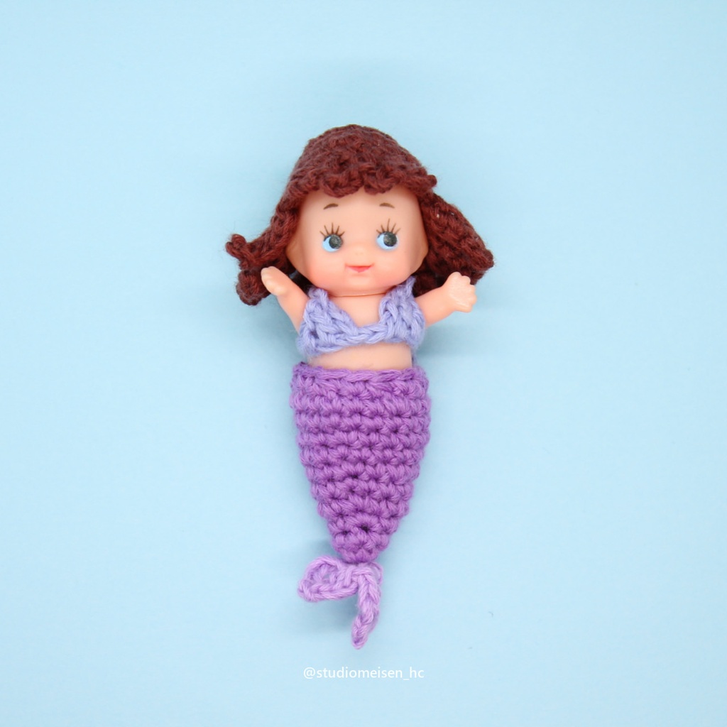 マーメイドキューピー③ラベンダー×パープル