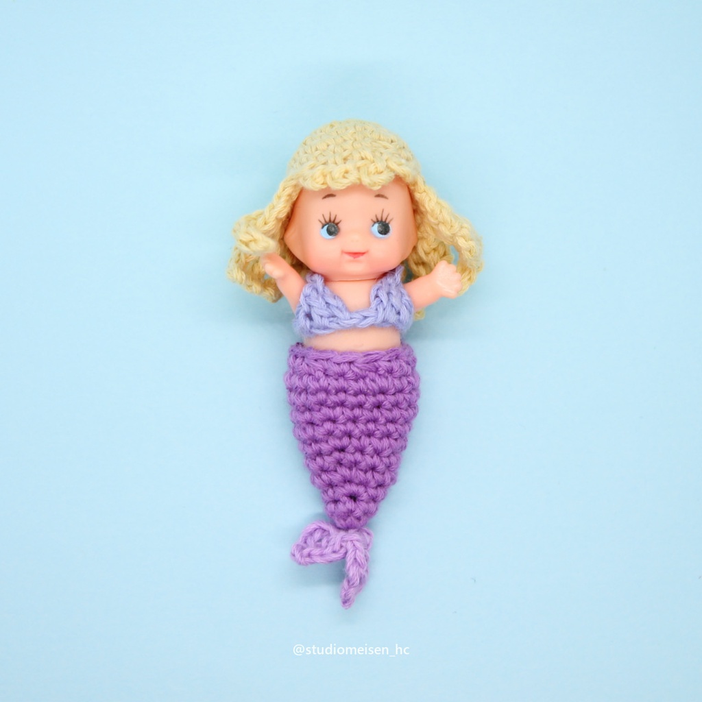 マーメイドキューピー③ラベンダー×パープル