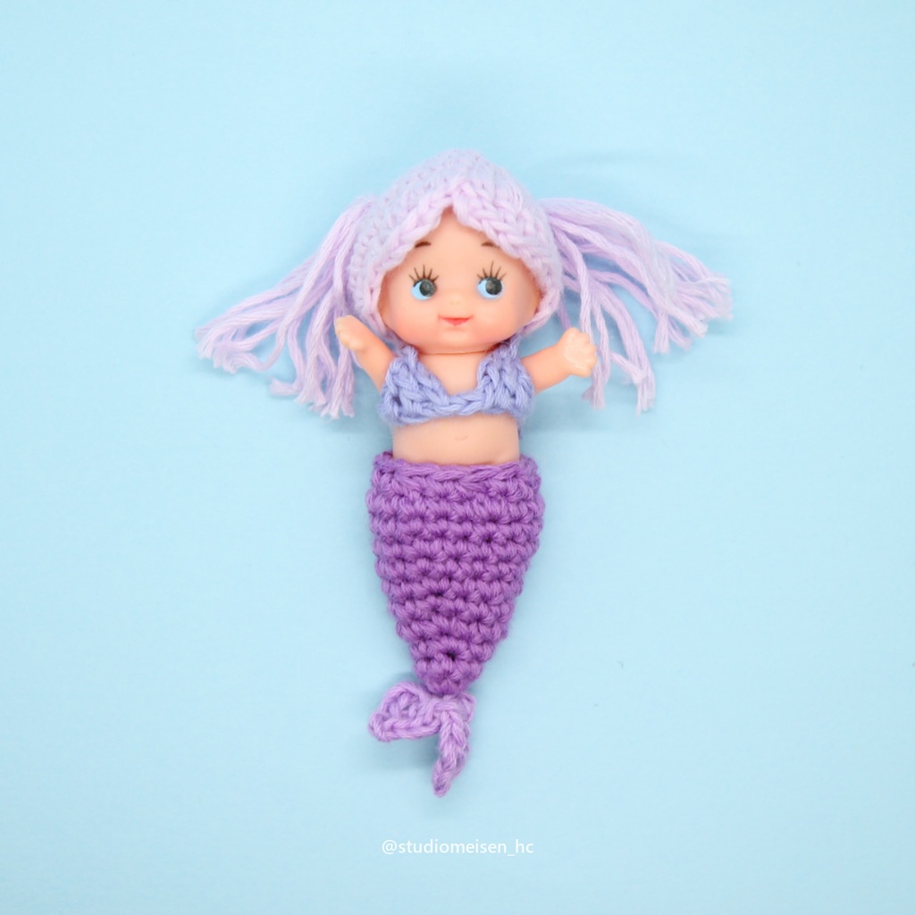 マーメイドキューピー③ラベンダー×パープル