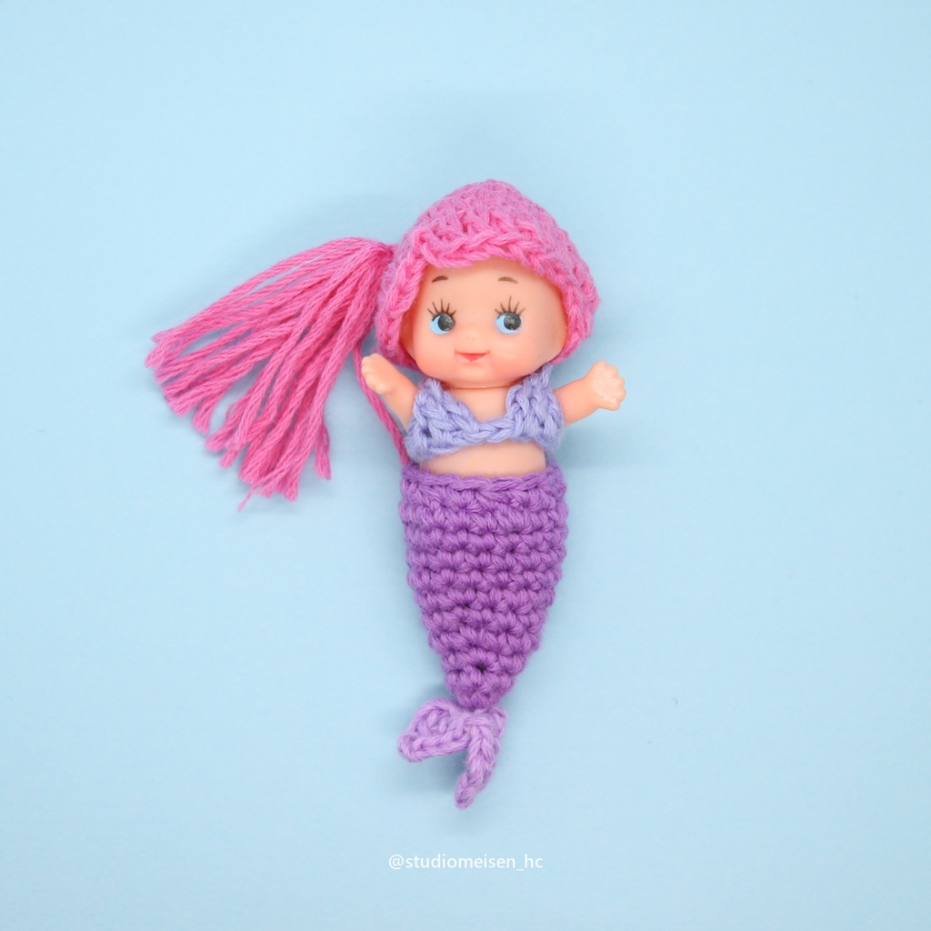 マーメイドキューピー③ラベンダー×パープル