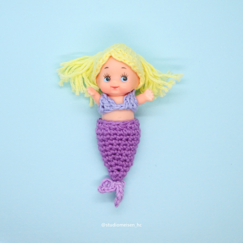 マーメイドキューピー③ラベンダー×パープル