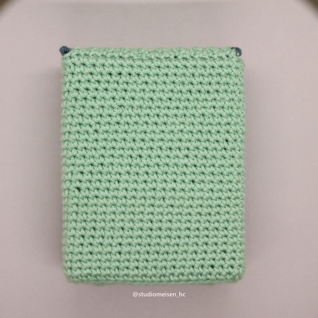 【デッキケースA】コバルトグリーン※アップリケも付けれます。