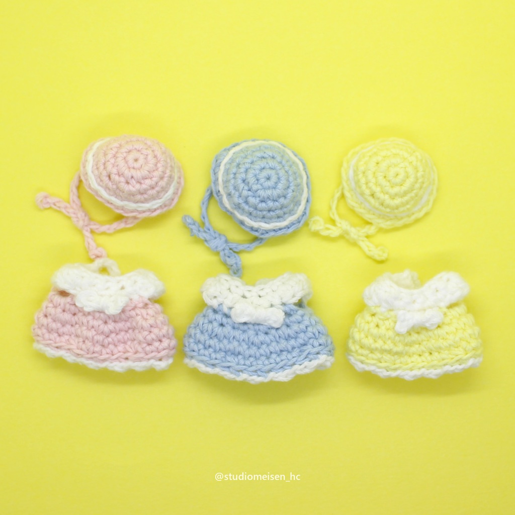 〔お洋服のみ〕パステルドームワンピ