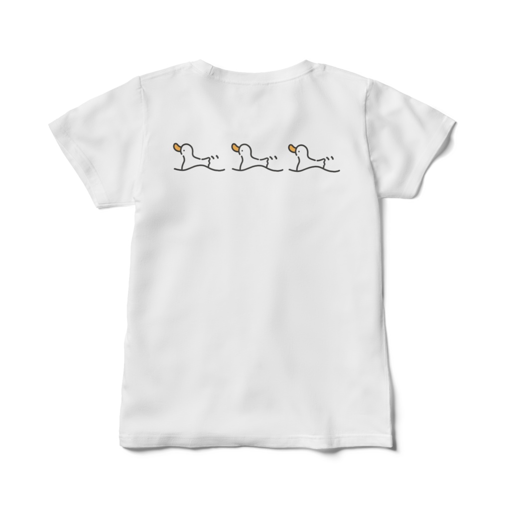アヒルTシャツ(レディース)