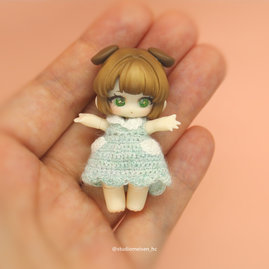 〔お洋服のみ〕ミニョンポケット付きワンピ