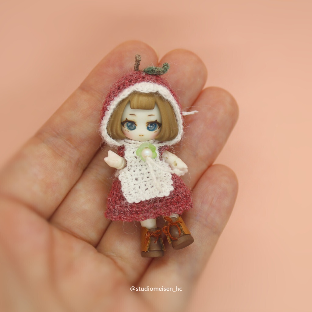 〔お洋服のみ〕ミニョンフラワーボンネット・ベレー帽