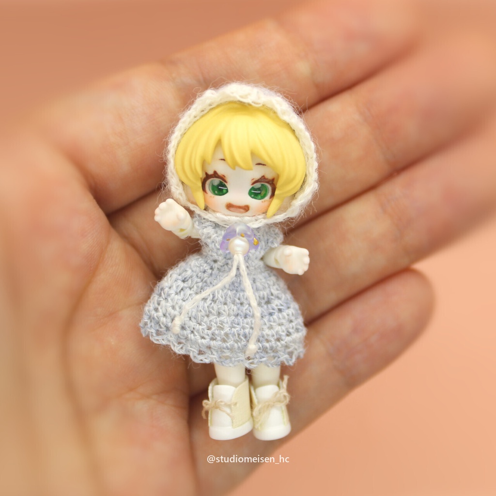 〔お洋服のみ〕ミニョンフラワーボンネット・ベレー帽
