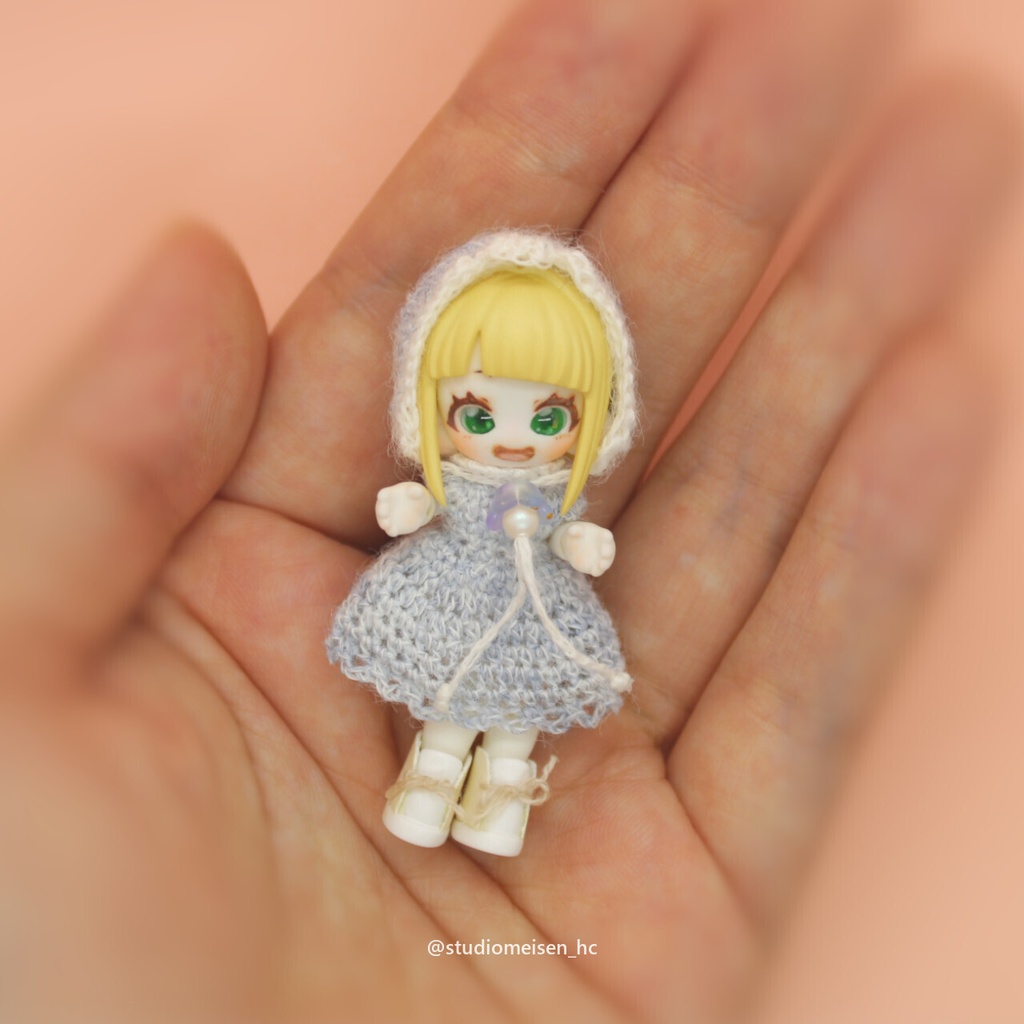 〔お洋服のみ〕ミニョンフラワーボンネット・ベレー帽