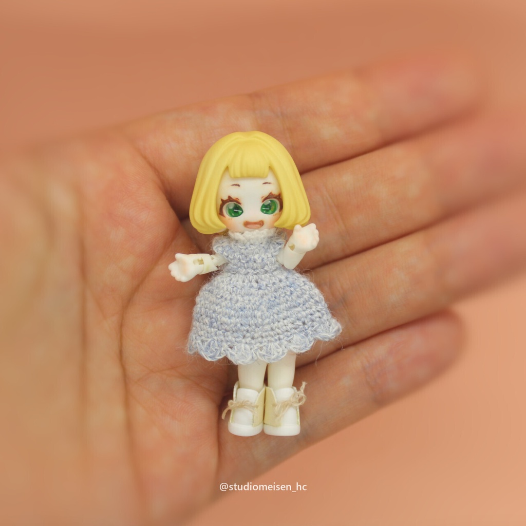 〔お洋服のみ〕ミニョンフラワーワンピ
