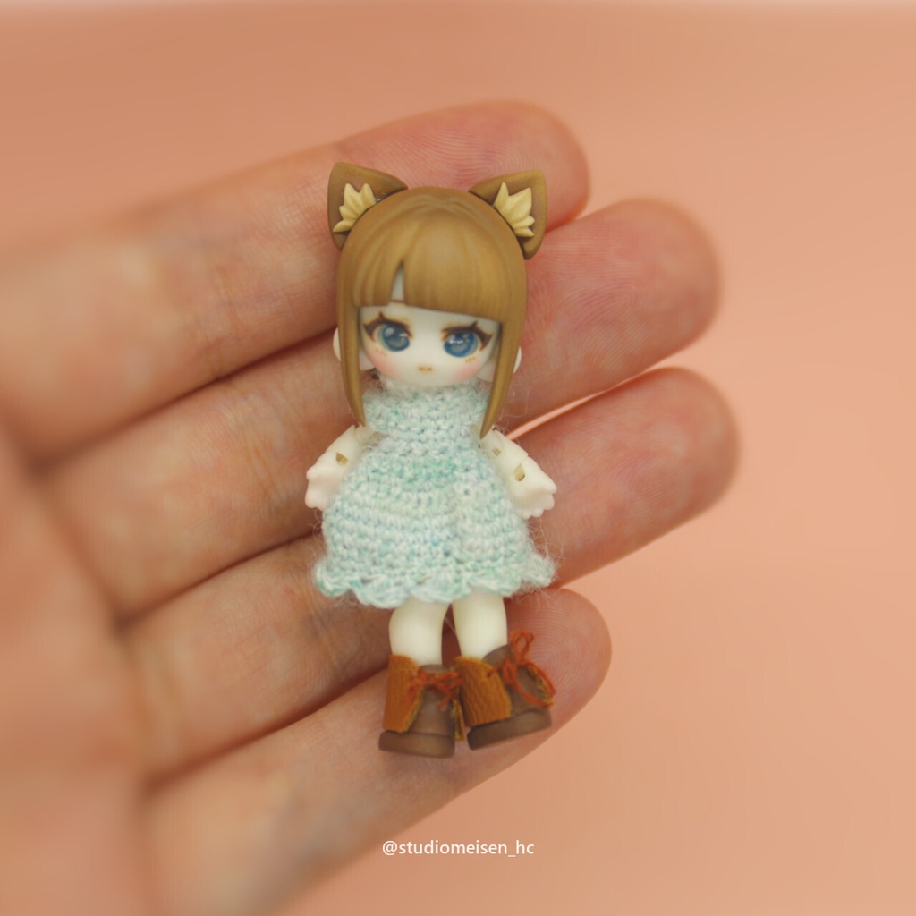 〔お洋服のみ〕ミニョンフラワーワンピ