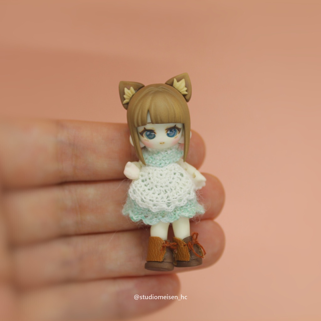 〔お洋服のみ〕ミニョンフラワーワンピ