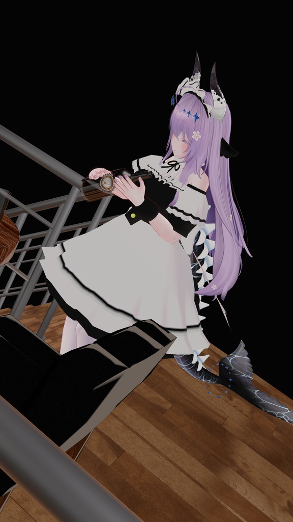 【VRChat想定】人外パーツ:アクアベール