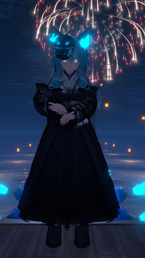 【VRChat想定】人外パーツ:燐華