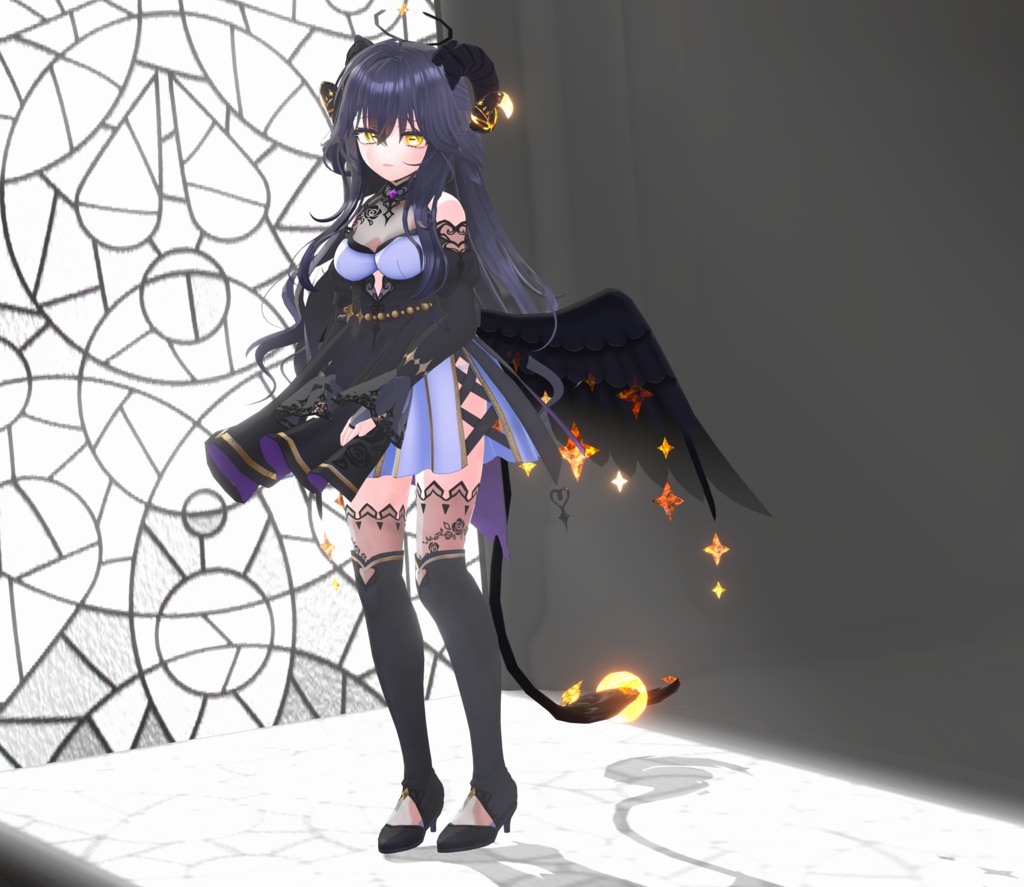 【VRChat想定】人外パーツ:イヴァノア