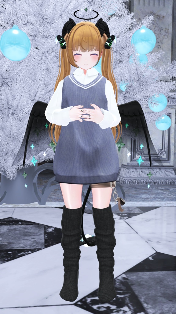 【VRChat想定】人外パーツ:イヴァノア