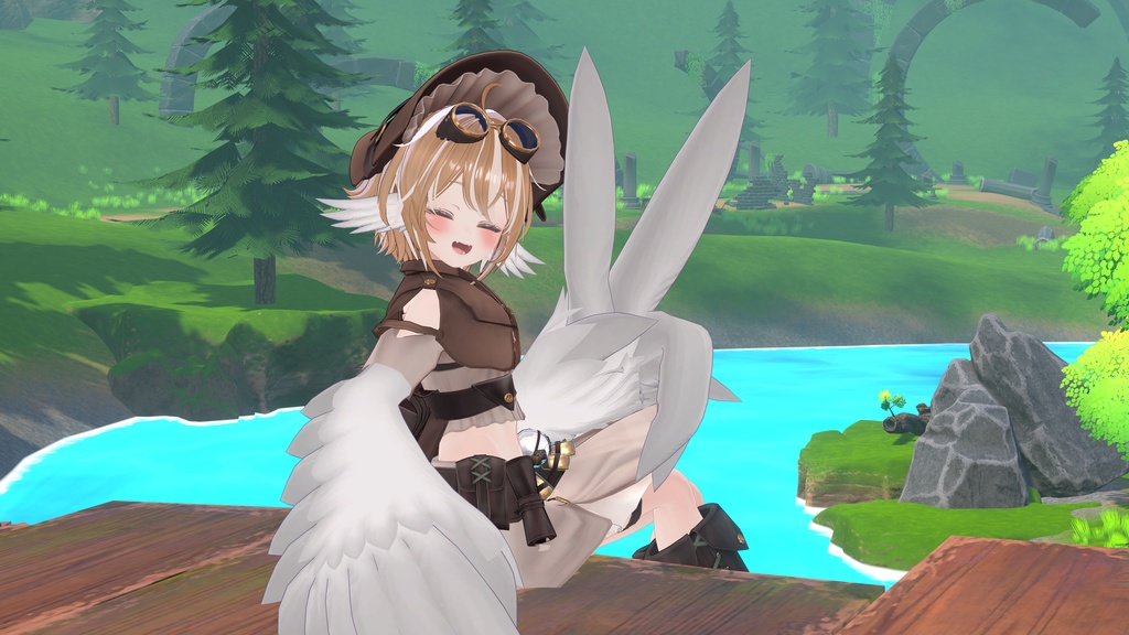 【VRChat想定】人外パーツ:クウリ