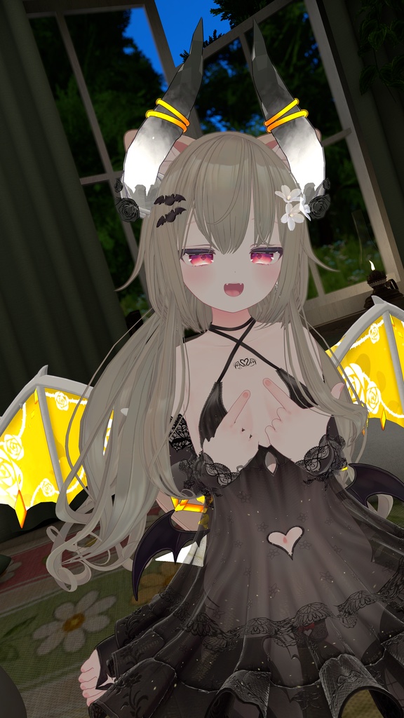 【VRChat想定】人外パーツ:グリムザリア