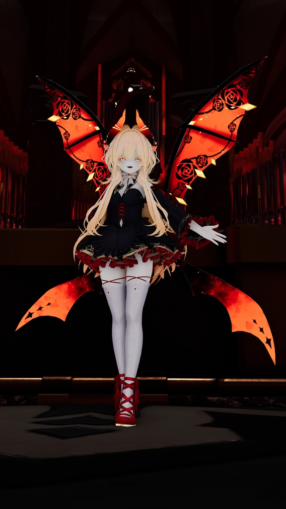 【VRChat想定】人外パーツ:グリムザリア