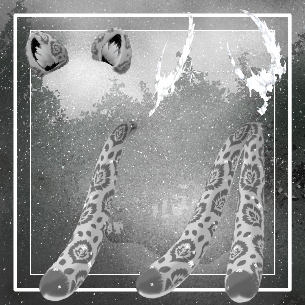 ♦セール中♦【VRChat想定】人外パーツ:ルヴァリエル