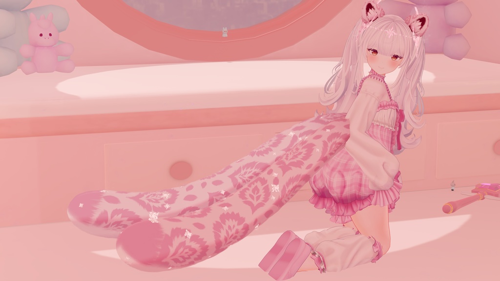 【VRChat想定】人外パーツ:ルヴァリエル