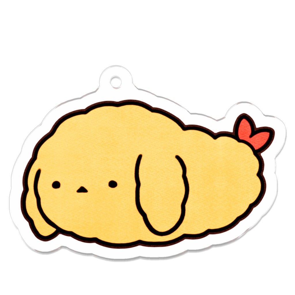 えびてんうさぎ🍤🐰アクリルキーホルダー