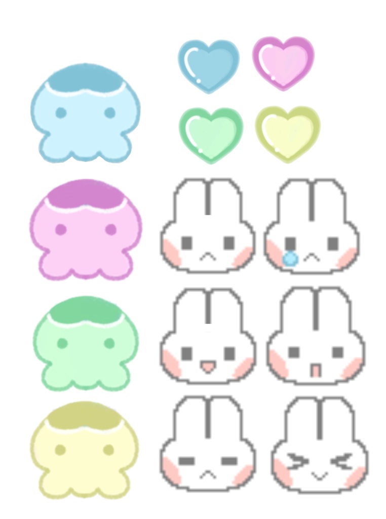 ゆるい!!アイコン素材つめあわせ!!