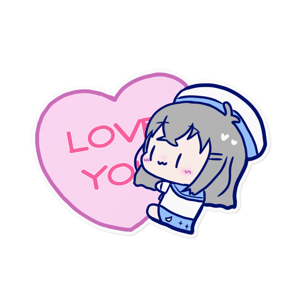 LOV　YO　ぽぽステッカー