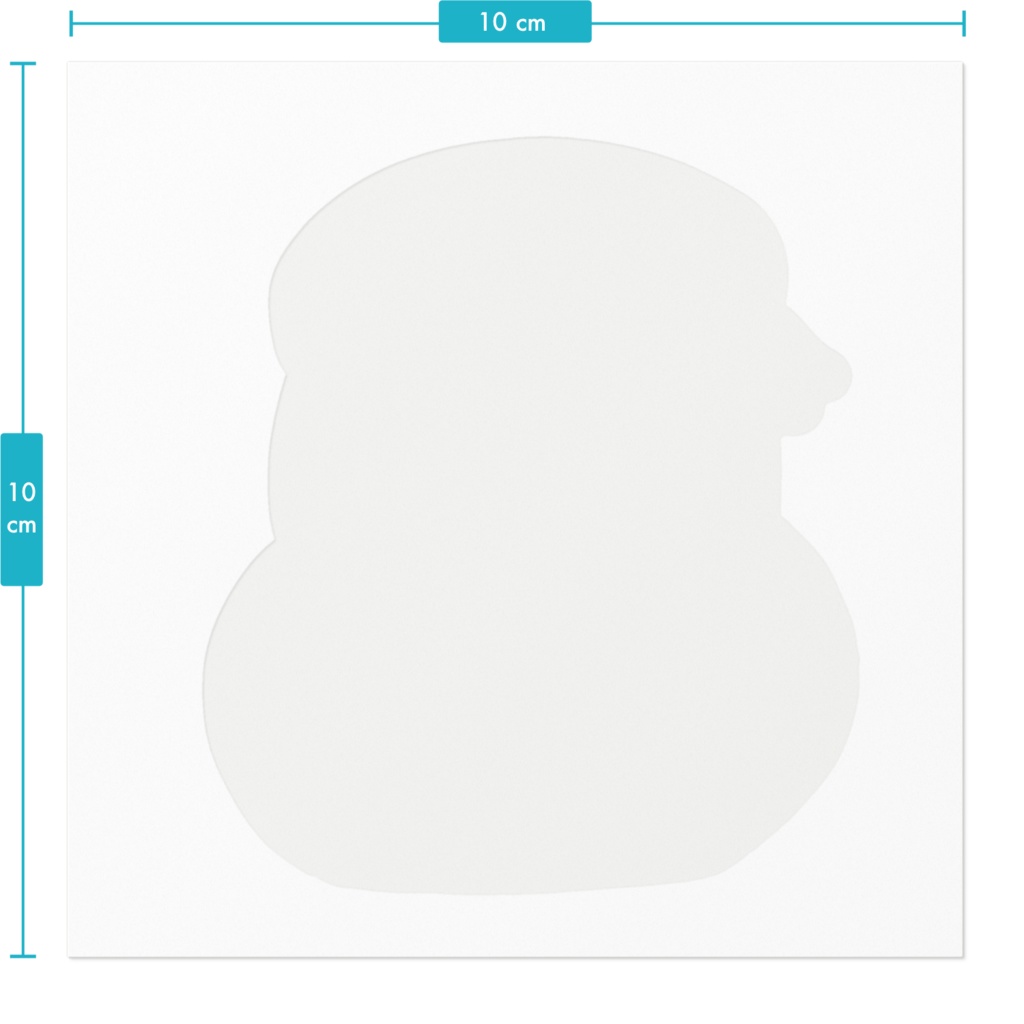 ぽぽ鳩ステッカー