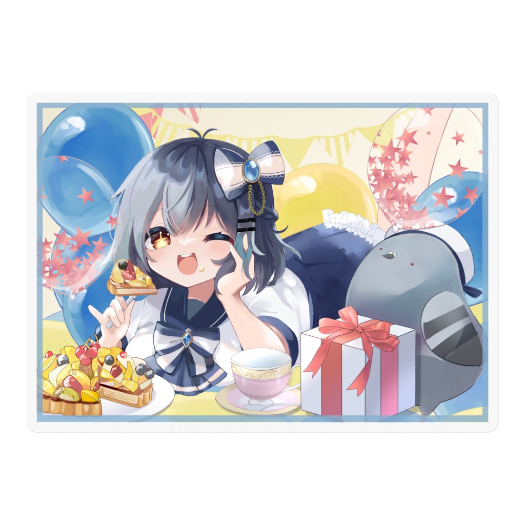 ぽぽ生誕祭記念ステッカー