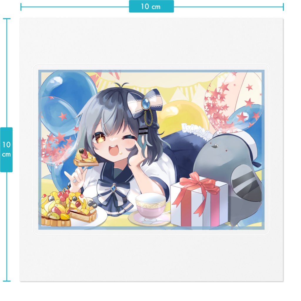 ぽぽ生誕祭記念ステッカー