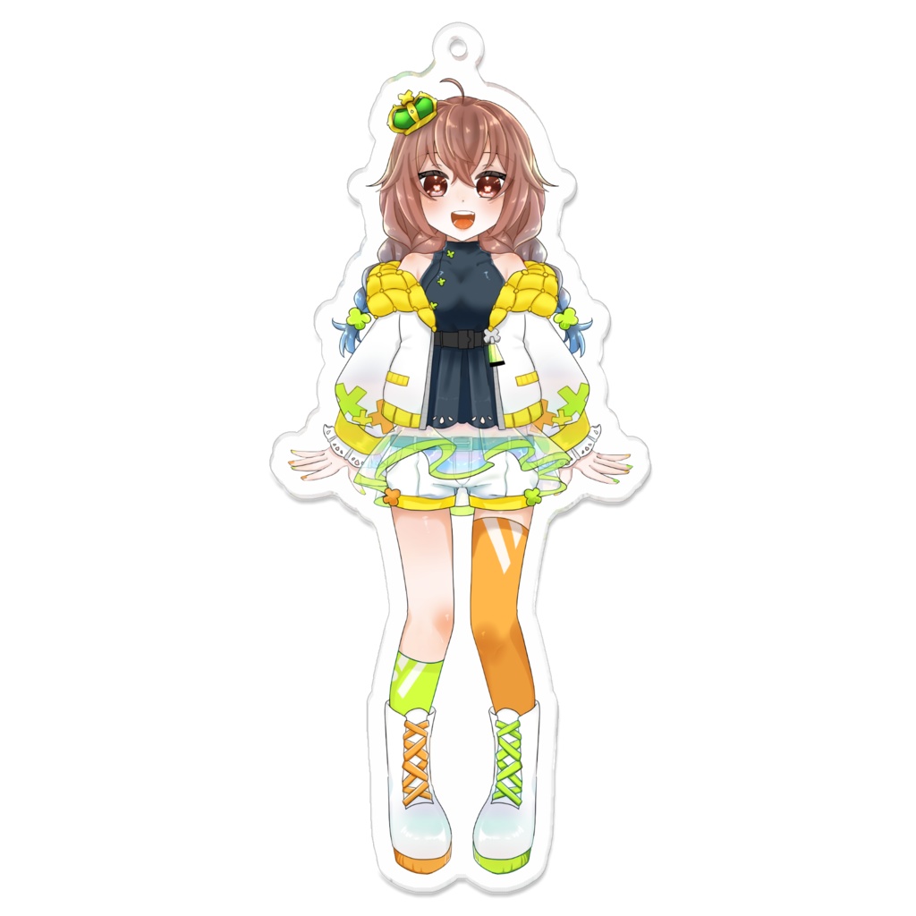 半年記念アクキー 等身