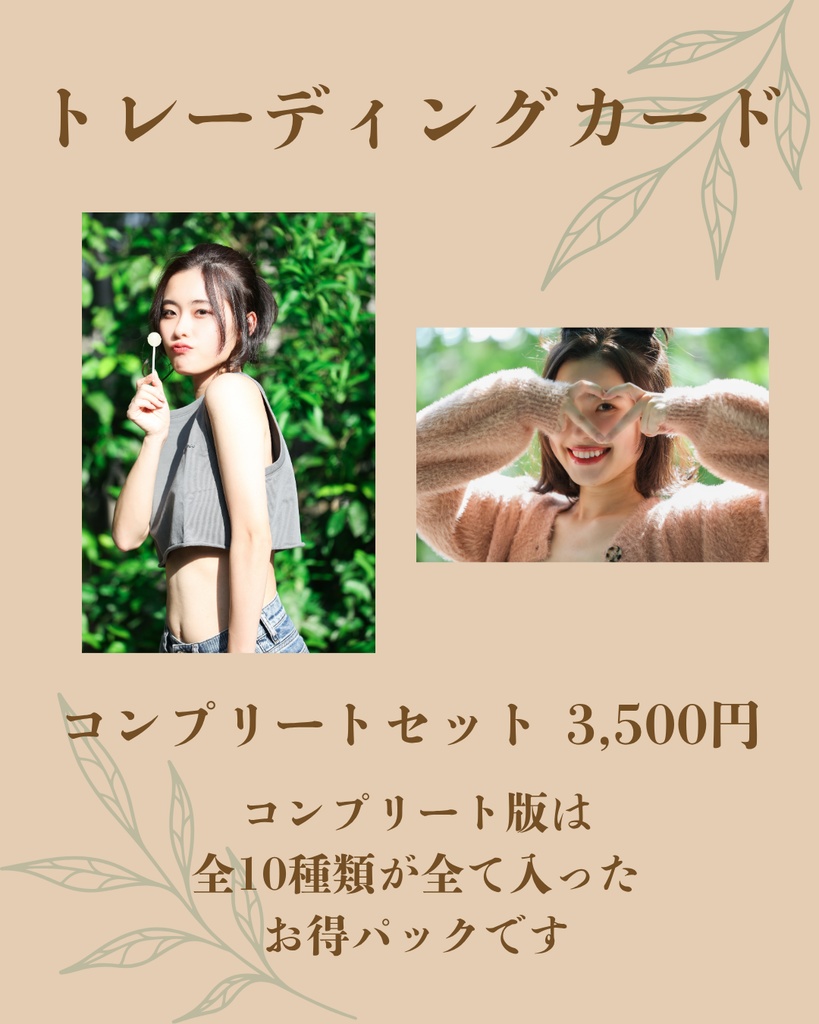トレーディングカード コンプリートセット