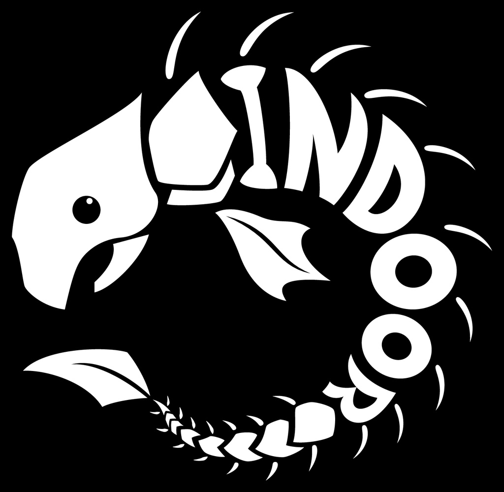 密室遊魚ジップパーカー