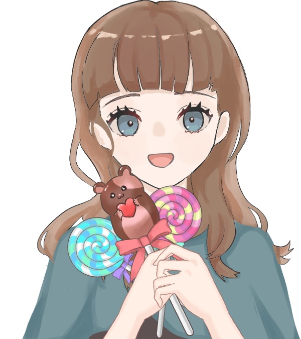 【バレンタイン💝】ハムスターのチョコ+ペロキャン