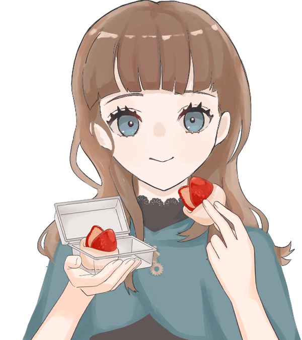 いちご大福素材🍓