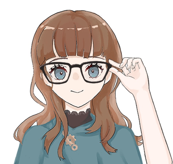 眼鏡キラーン素材✨👓