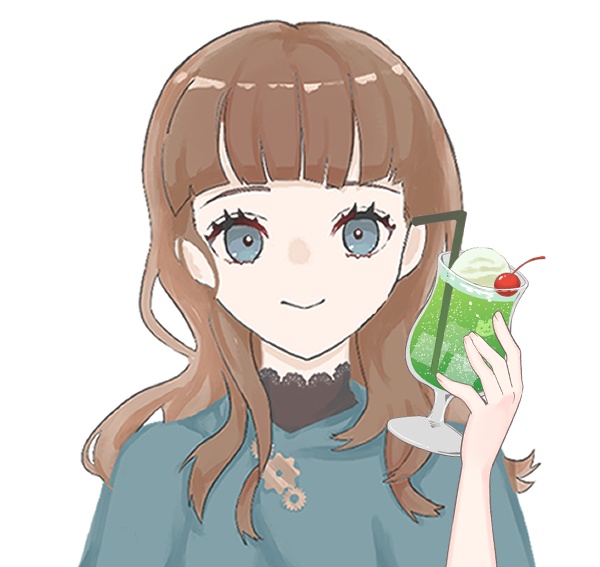 メロンソーダ素材🍹🍈