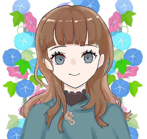アサガオ素材💐