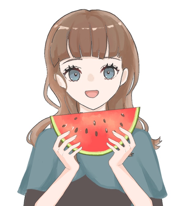 スイカ素材🍉