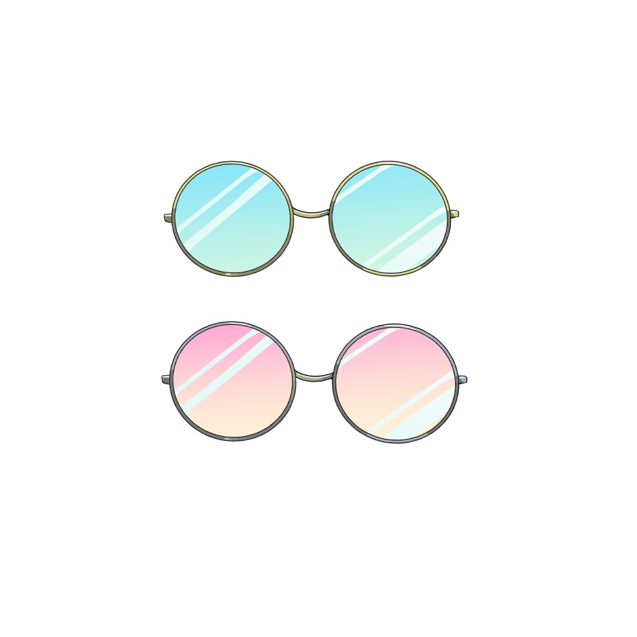 グラデーションサングラス🕶️✨