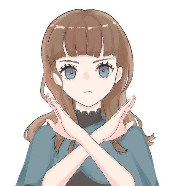 ばってん🙅素材