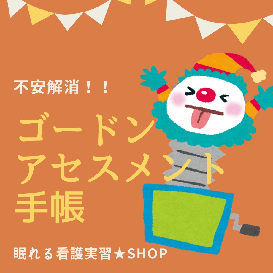 【不安解消！】パッと書ける！★ゴードン★アセスメント手帳
